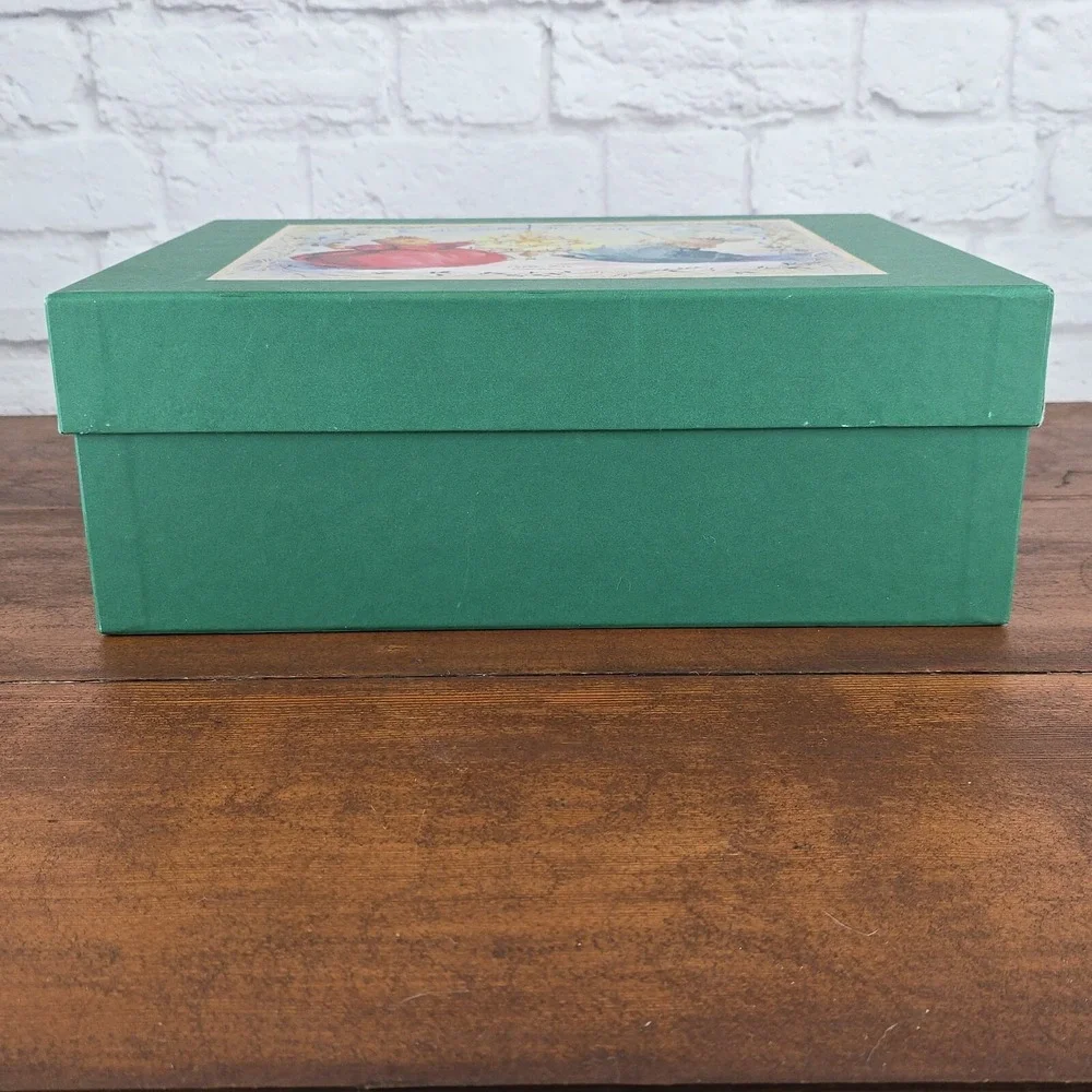 Muffy VanderBear Yule Jewel Ball Rubies &‎ Emeralds Signed 2001 Limited Edition